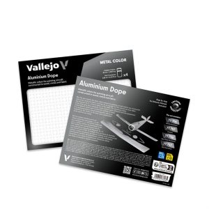 4x32 ml. Aluminium Dope WWI & Early WWII Metal Color Boya Seti