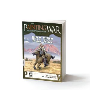 Vallejo PAWA010 Vahşi Batı Figürleri Boyama Teknikleri 72 Sayfa İngilizce Kitap
