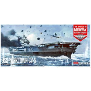Academy 14229 1/700 USS Yorktown CV-5 Battle of Midway plastik maketi