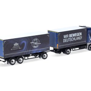 1/87 MAN TGX GX Perdeli Dorseli Stickelmann küçük araba modeli