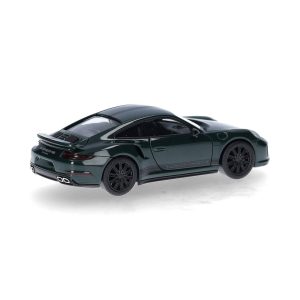 1/87 Porsche 911 (991) Turbo Yeşil küçük araba modeli