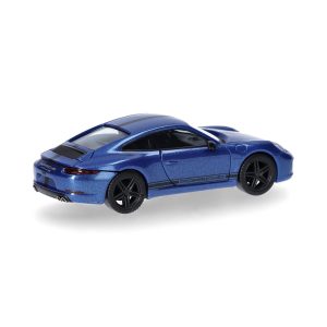 1/87 Porsche 911 Carrera 4 S Gümüş küçük araba modeli