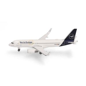1/500 Lufthansa Airbus A320 (Yes to Europe) D-AIUC Metal Yolcu Uçağı Modeli