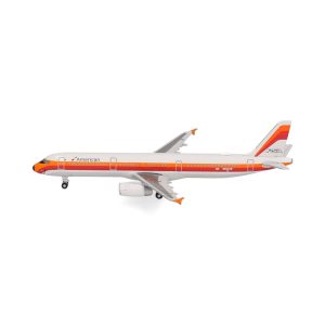 1/500 Amerikan Havayolları Airbus A321 N582UW  Metal Yolcu Uçağı Modeli
