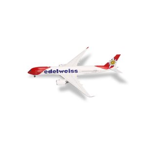 1/200 Edelweiss Air Airbus A350-900 Ufak Yolcu Uçağı Modeli