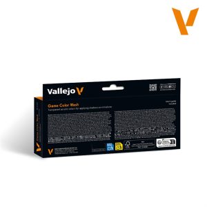 8x18 ml. Wash game color boya seti