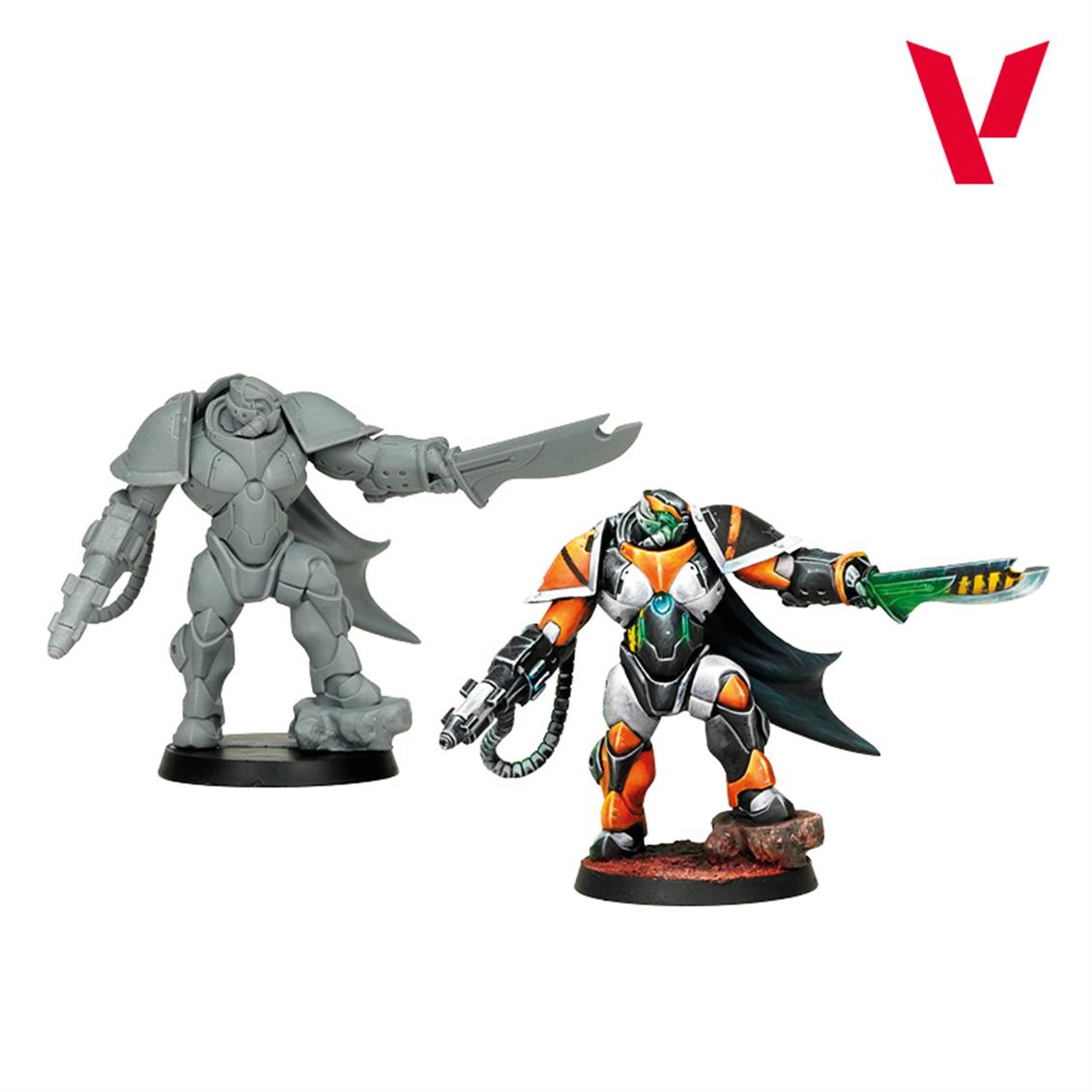 Vallejo 72313, 12x18 ml. figür hediyeli SciFi game color boya seti - Görsel 4