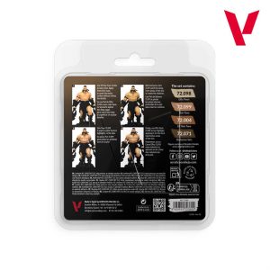 4x18 ml. Tanned Skin game color boya seti