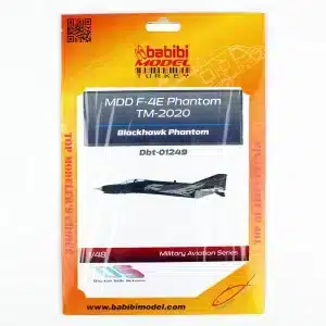 Babibi DBT01249, 1/48 MDD F-4E Phantom TM-2020 Blackhawk Phantom Dekali