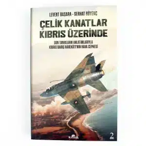 Çelik kanatlar Kıbrıs üzerinde kitabı