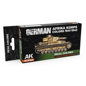 AK RCS124 6x17 ml. Real Colors Alman Afrika Kolordusu Renkleri (1941-1943)