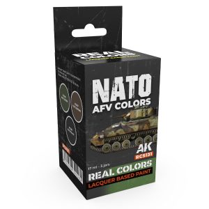 AK RCS131 3x17 ml. Real Colors Nato Zırhlı Araç AFV Renkleri