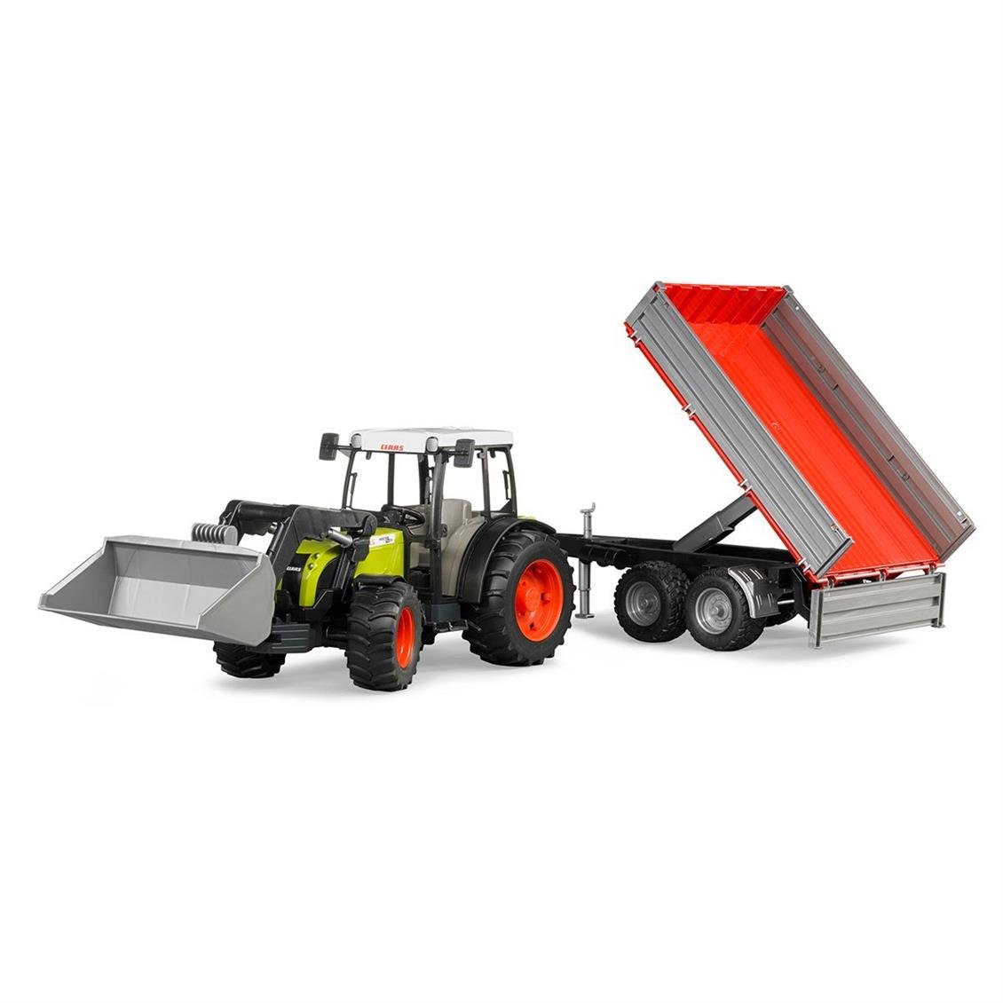 Bruder 02112 Claas Nectıs 267F Traktör Römork - Görsel 2