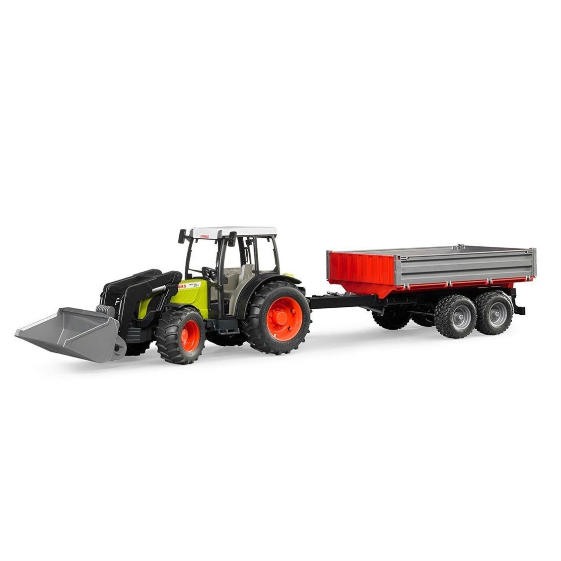 Bruder 02112 Claas Nectıs 267F Traktör Römork