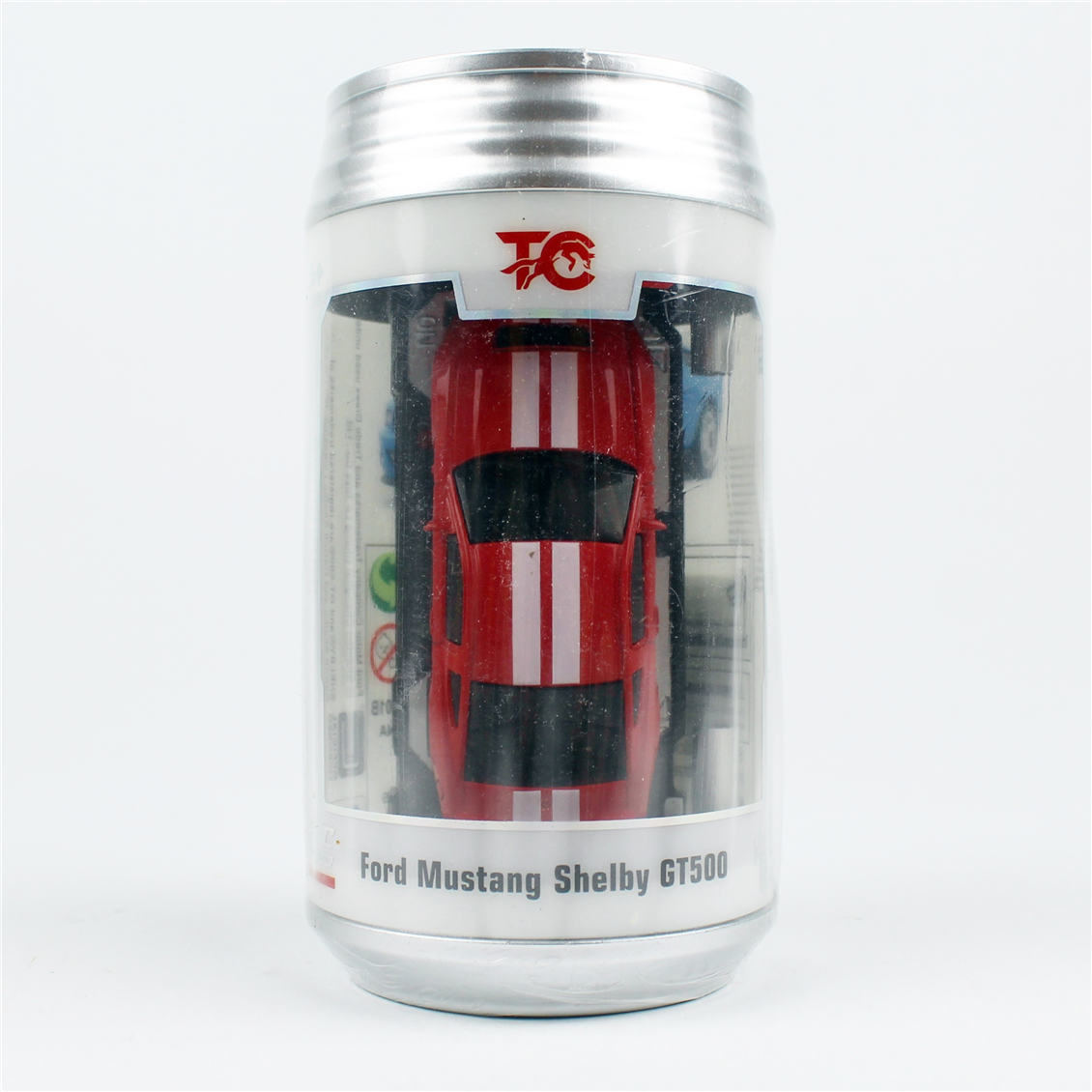 Uzaktan kumandalı 1/60 Ford Mustang GT500 kırmızı küçük oyuncak araba