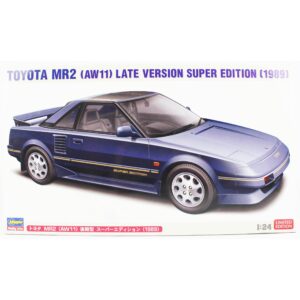 Hasegawa 20725 1/24 Toyota MR2 AW11 Late Model Super Edition 1989