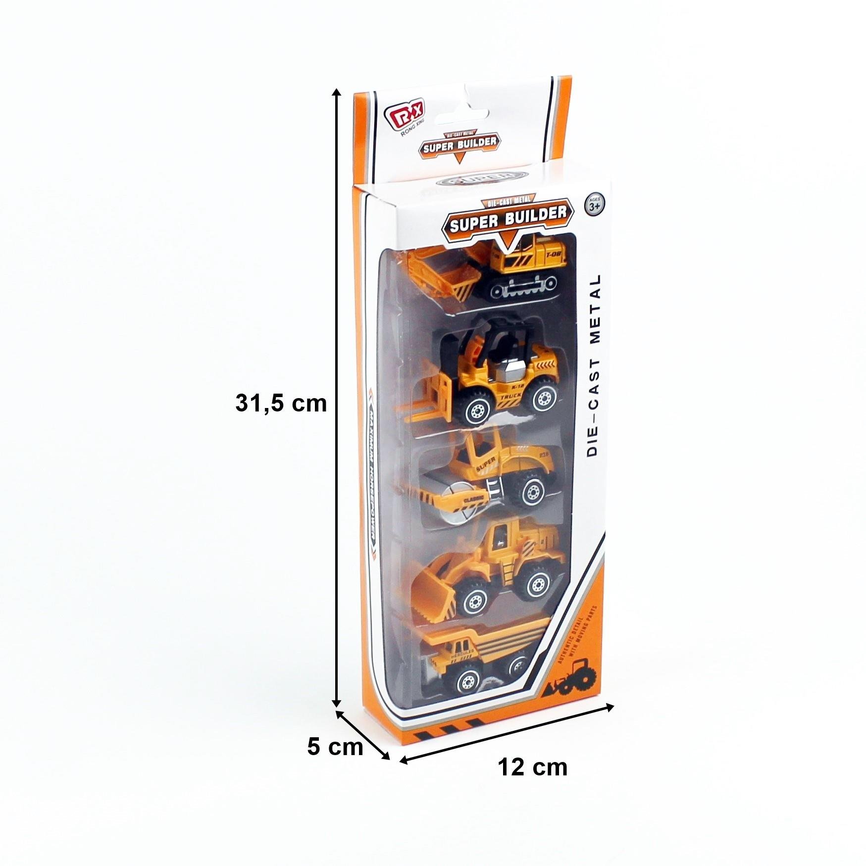 Kaidiwei 820004 5Li İş Makinaları Seti - Görsel 3