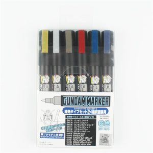 Mr.Hobby GMS-126 Gundam Marker Fine Edge Set.2