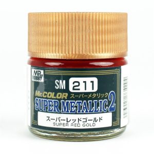 Mr.Hobby SM-211 10 ml. Super Metallic Red Gold