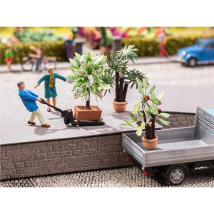 3 Adet Palmiye Çiçeği Diorama Malzemesi