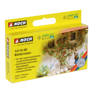 6 Adet Yabani Gül Diorama Malzemesi