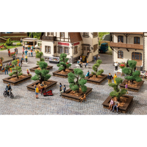 12 Adet Süs Çalısı Diorama Malzemesi