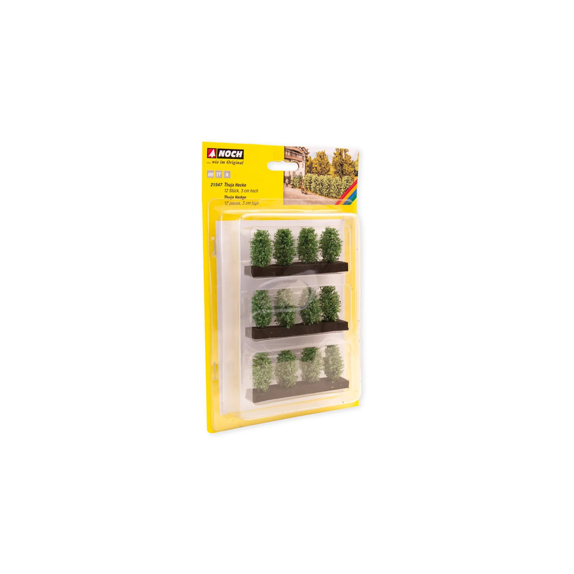 Noch 21547, 12 Adet Thuja Çiti Diorama Malzemesi - Görsel 3