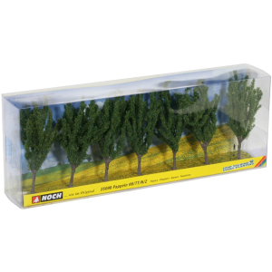 7 Adet Kavak Ağacı Diorama Malzemesi