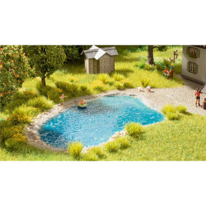 41x26 cm. Renksiz Göl Yüzeyi İçin Film Tabakası Diorama Malzemesi