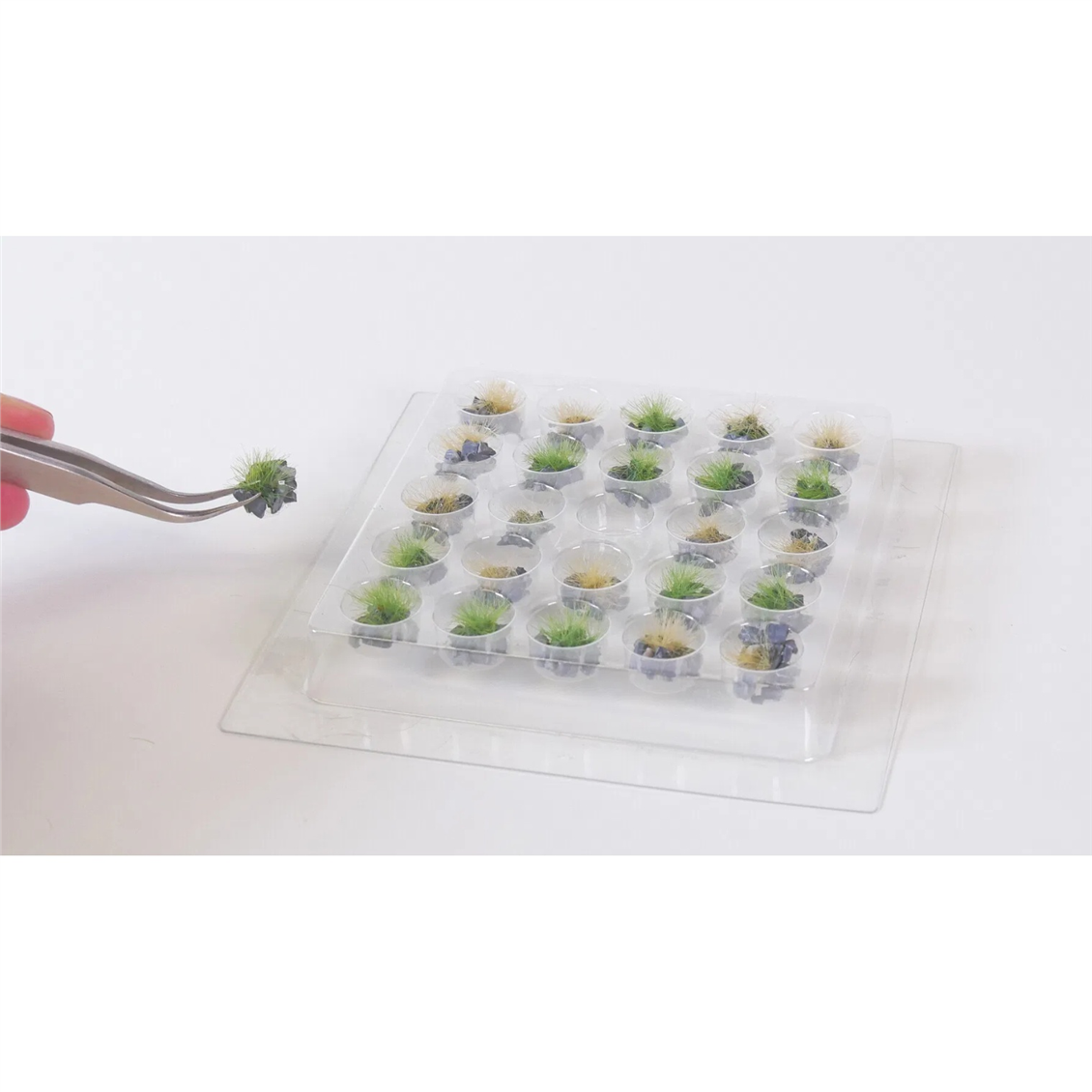 25 Adet Kurumuş Çimen Kümeleri Diorama Malzemesi