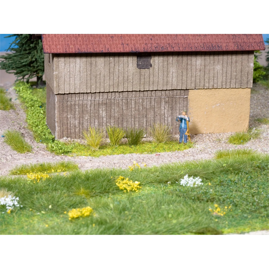 Canlı Renkli XL Çimen Kümeleri Diorama Malzemesi