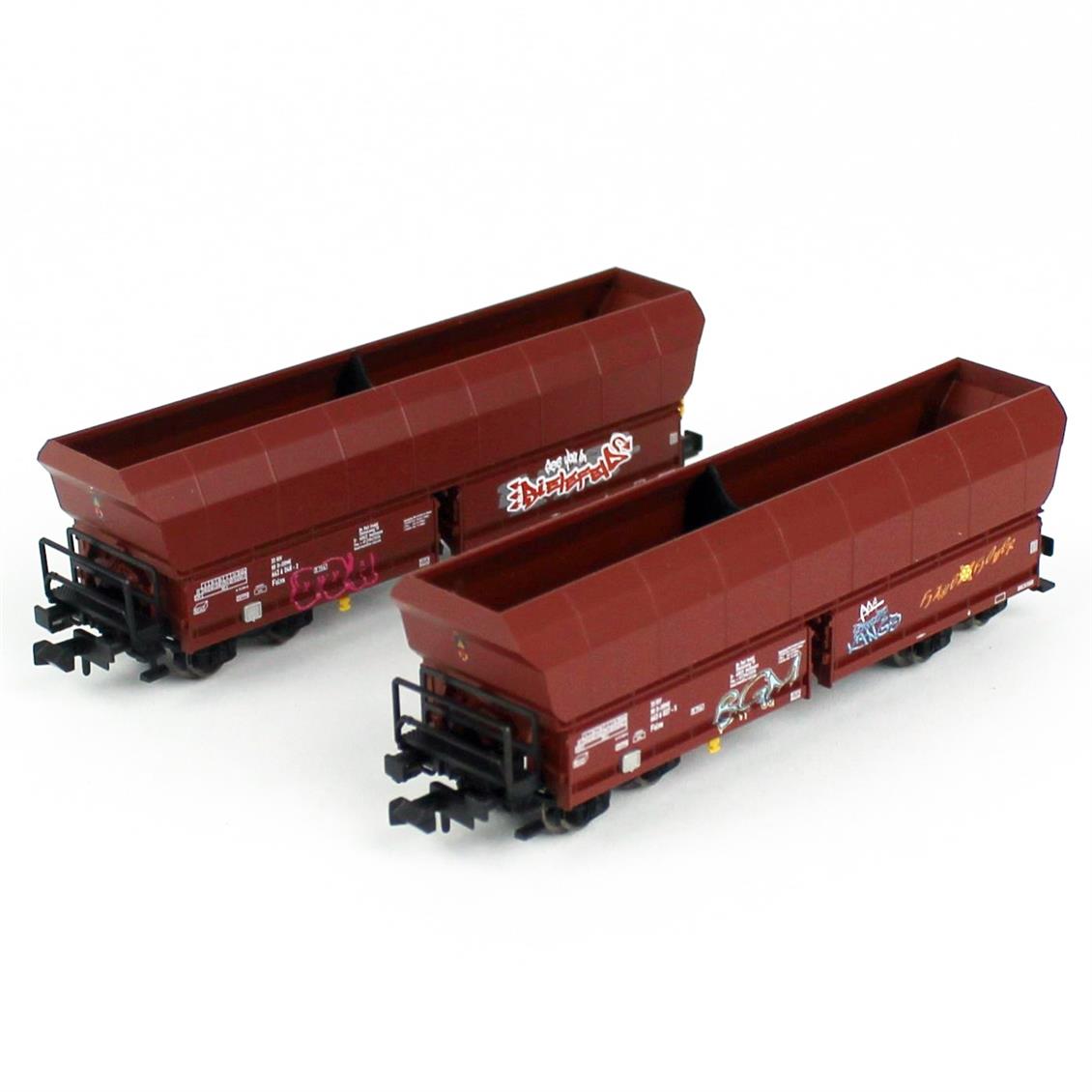 Piko 40716 1/160 Yandan Boşaltmalı, Falns OnRail 4.Dönem, 2 Adet Model Tren Dökme Yük Vagonu - Görsel 4