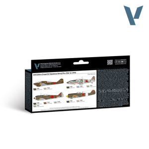 8x18 ml. Imperial Japanese Army (IJA) colors pre-war to 1945 Model Air Boya Seti