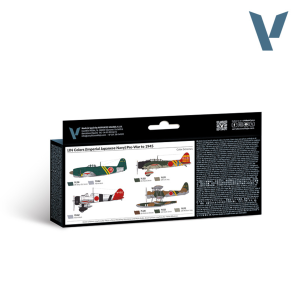 8x18 ml. Imperial Japanese Navy (IJN) colors pre-war to 1945 Model Air Boya Seti