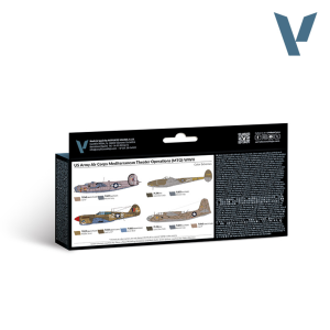 8x18 ml. US Army Air Corps Mediterranean Theater Operations (MTO) WWII Model Air Boya Seti