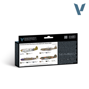 8x18 ml. US Army Air Corps China-Burma-India (CBI) Pacific Theather WWII Model Air Boya Seti