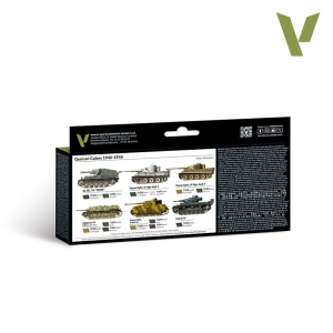 8x18 ml. German Colors 1927-1941 Model Air Boya Seti