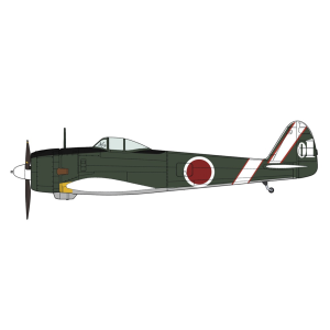 1/48 Nakajima Ki43-II Late Version Hayabasa plastik maketi