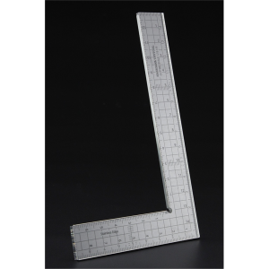 5cm x 9cm. Ölçekli L Kesme Cetveli