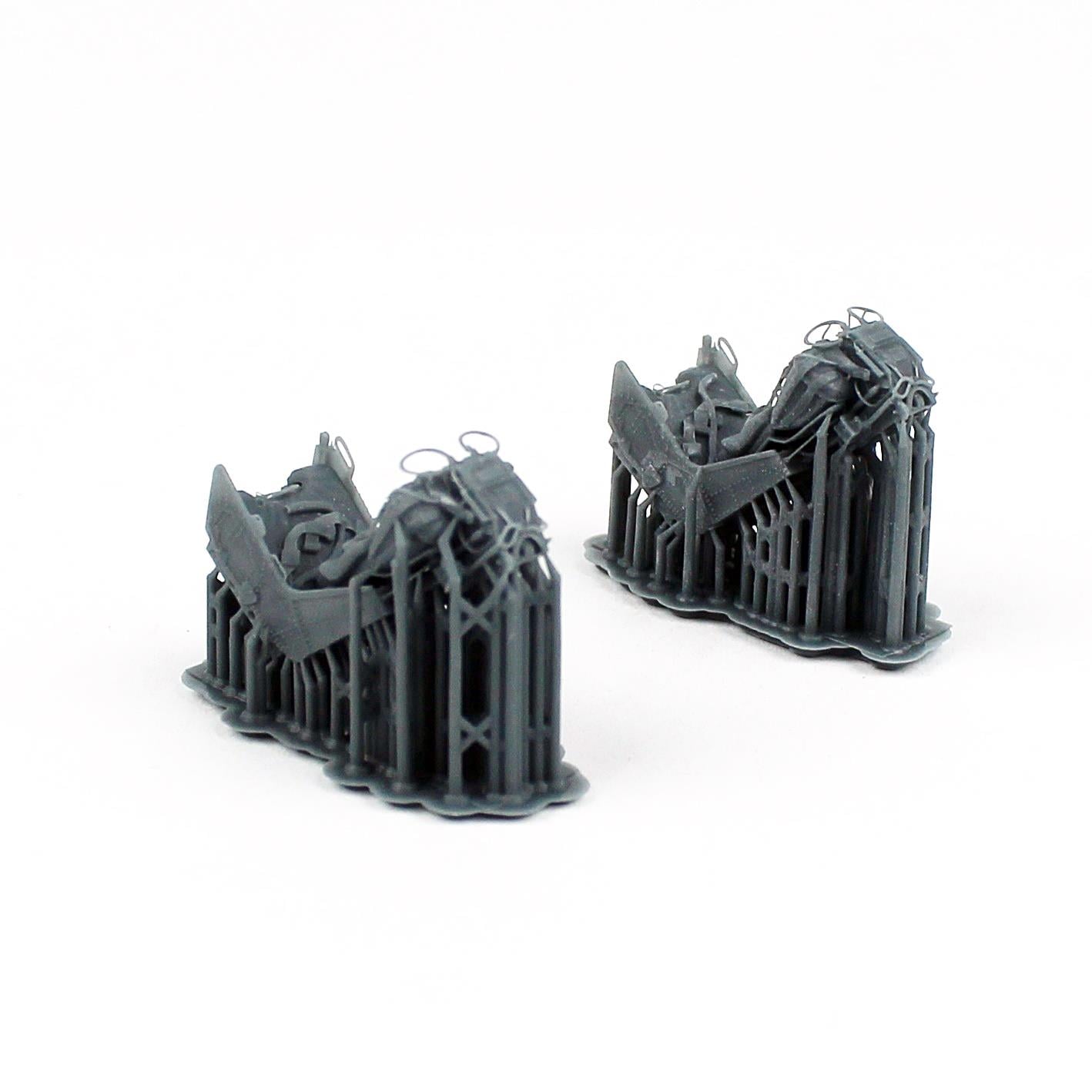 HT 241, 1/48 2 Adet MB Mk. H-7 Fırlatma Koltuğu 3D Print Detay Parçası - Görsel 3