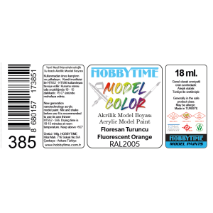 18 ml. RAL4010 Tele Magenta Akrilik Maket Boyası