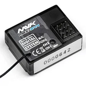 MRX-244 MAVERICK 2.4GHZ 3CH RECEIVER WITH BUILT IN FAILSAFE
